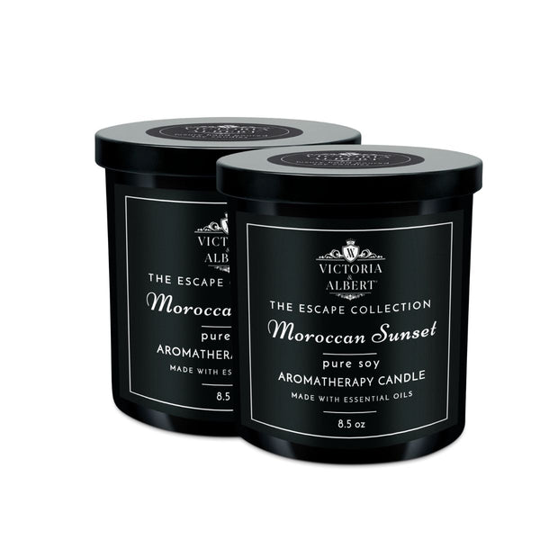 Moroccan Sunset Soy Aromatherapy Candle 8.5oz