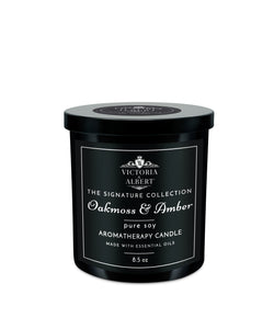 Oakmoss & Amber Soy Aromatherapy Candle 8.5oz